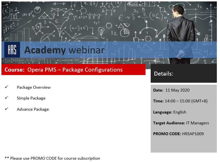 Opera Package Configurations